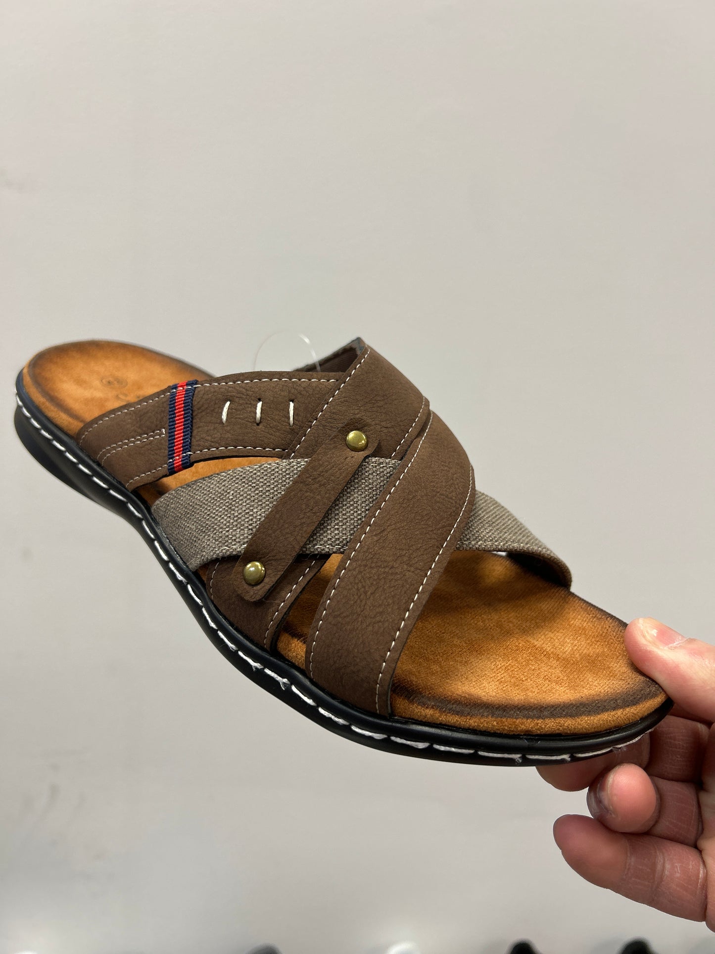 Klapki męskie SU8712-8 (41-46,12par)