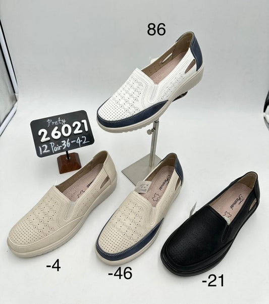 Babcine Pantofle Damskie 26021 (36-42, 12par)