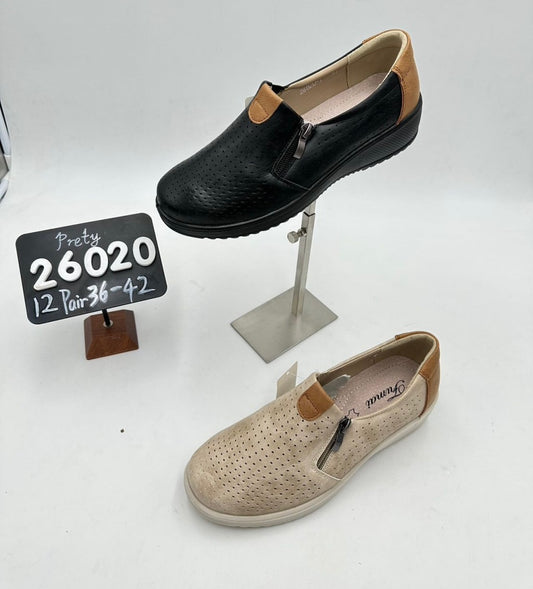 Babcine Pantofle Damskie 26020 (36-42, 12par)