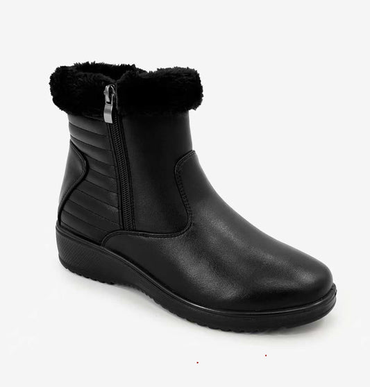 Botki Damskie (36-42) 12Par D26300-21 BLACK