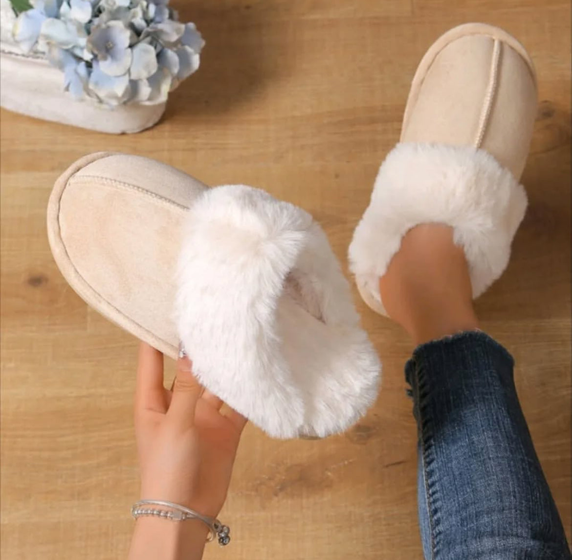 Kapcie Damskie Bg182 (36-41,12p) Beige