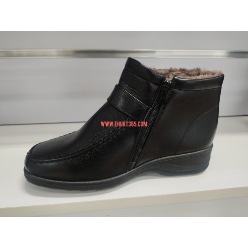 Botki Damskie 38-43,A17 BLACK