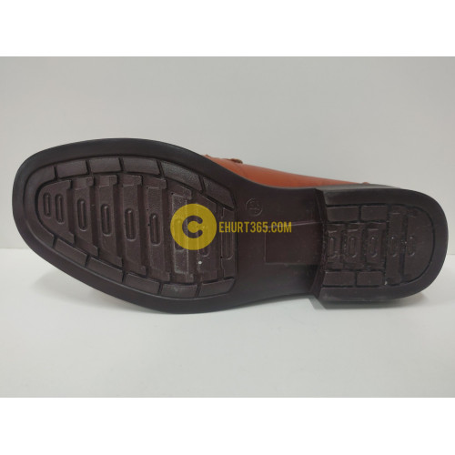 Półbuty męskie 5996-2 (40-46) 12par BROWN