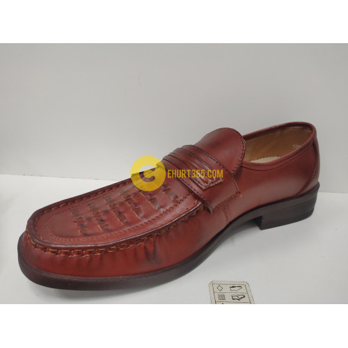 Półbuty męskie 5997-2 (40-46) 12par BROWN
