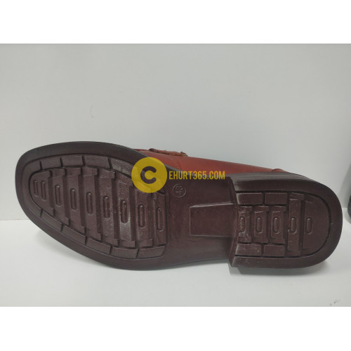 Półbuty męskie 5997-2 (40-46) 12par BROWN