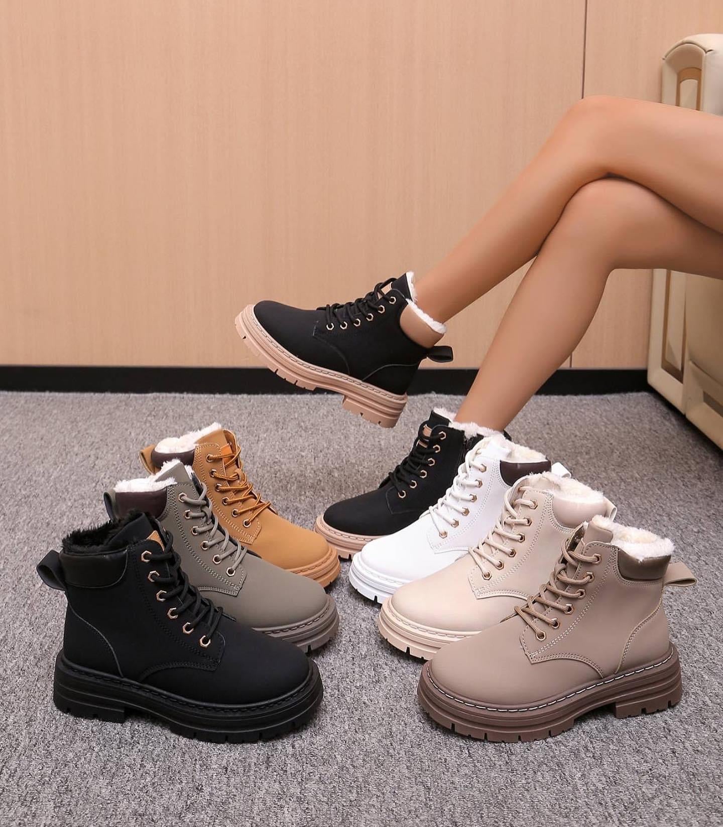 Botki damskie NB695 BEGIE
