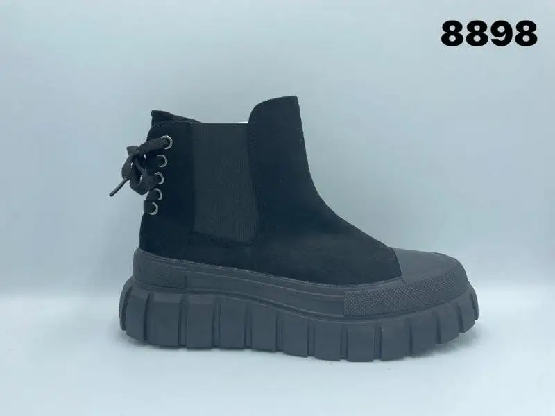 Botki damskie (36-41, 12par) 8898 BLACK