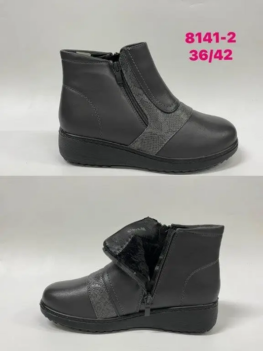 Botki Babcine (36-42, 12par) 8141-2 GREY