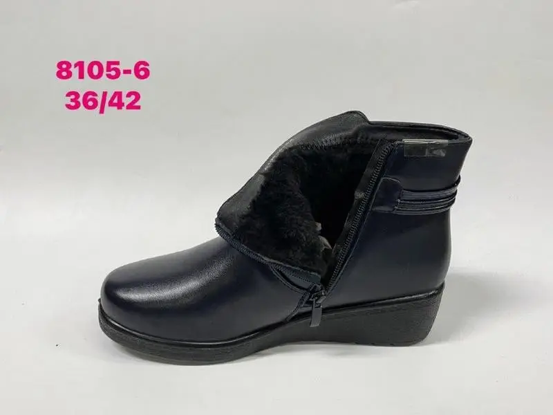 Botki Babcine (36-42, 12par) 8105-6 BLACK