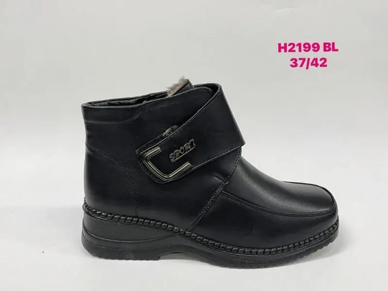 Botki Babcine (37-42, 12par) 2199BL BLACK