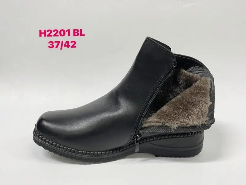 Botki Babcine (37-42, 12par) H2201 BL BLACK