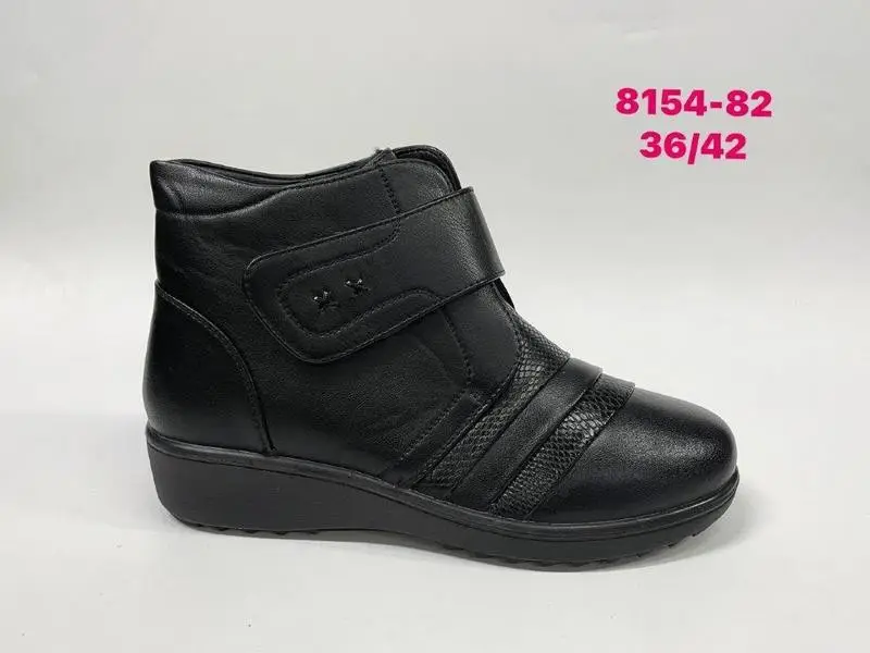 Botki Babcine (36-42, 12par) 8154-82 BLACK