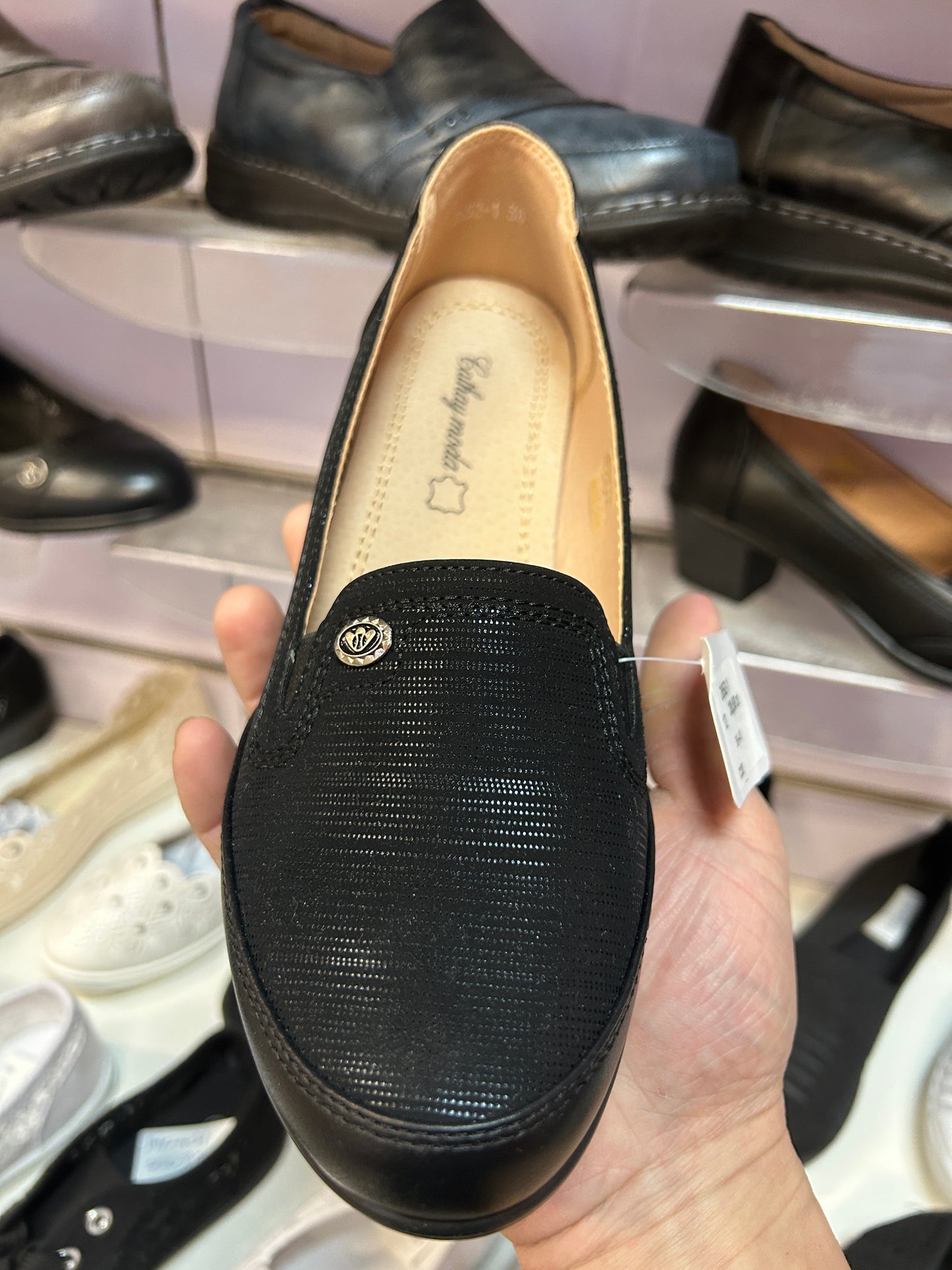 Półbuty na obcasie (36-41) 12P 2562-1 black