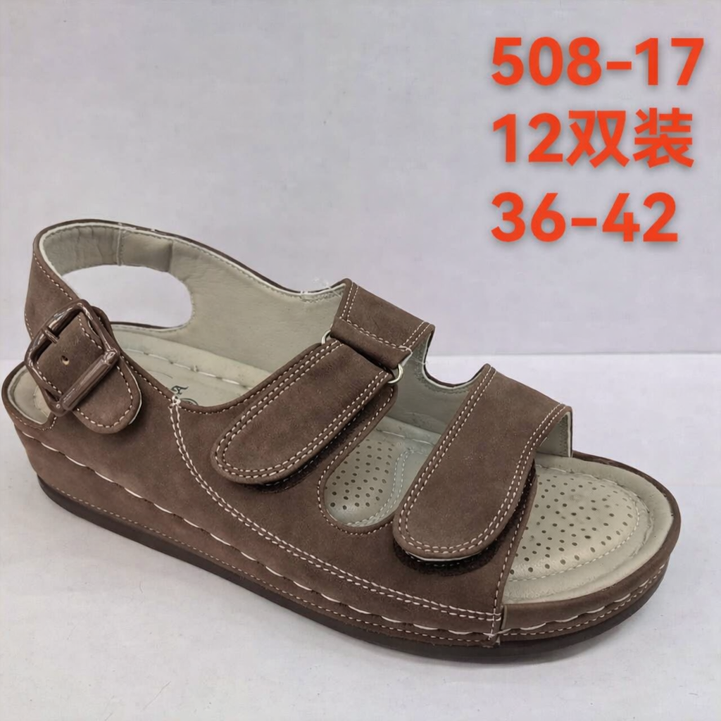 Klapki damskie 508-17 (36-42,12Par)