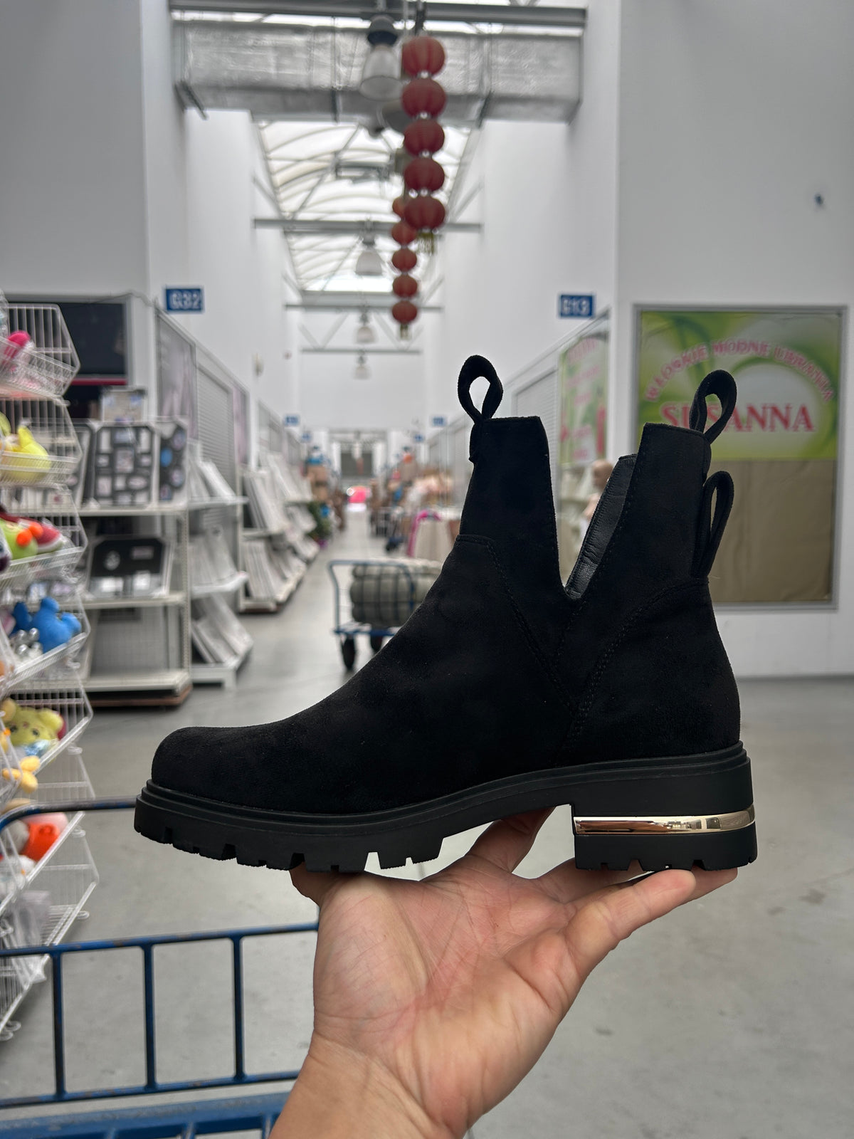 Botki damskie (36-41, 12par) H2412A BLACK
