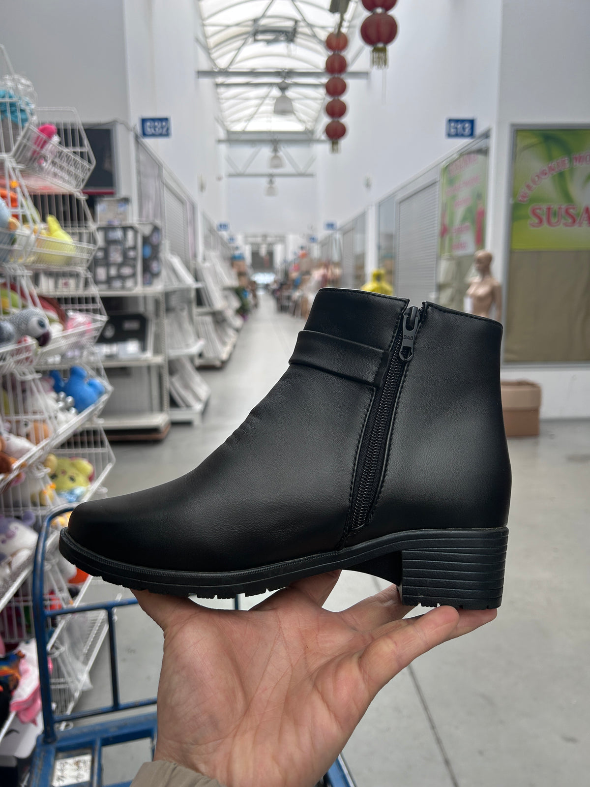 Botki Damskie (37-42) 12Par D91-1 BLACK