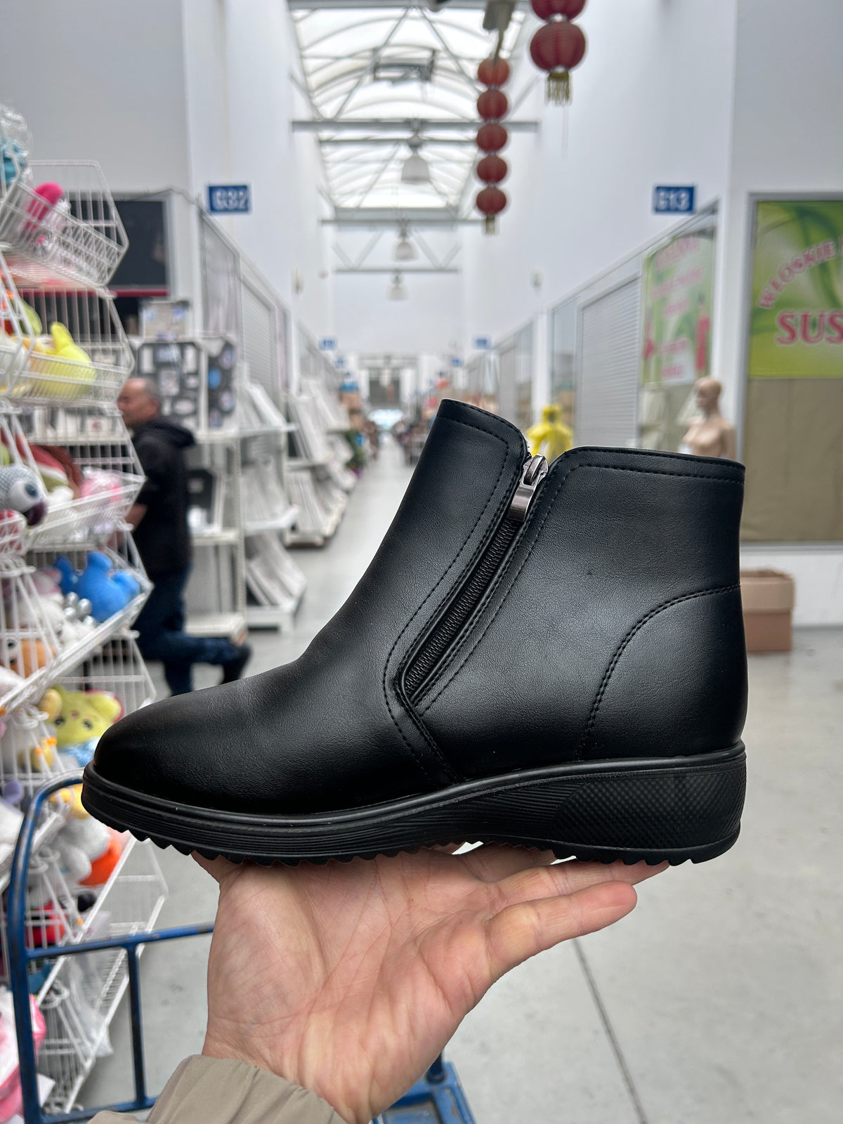 Botki Damskie (36-42) 12Par D26304-21 Black