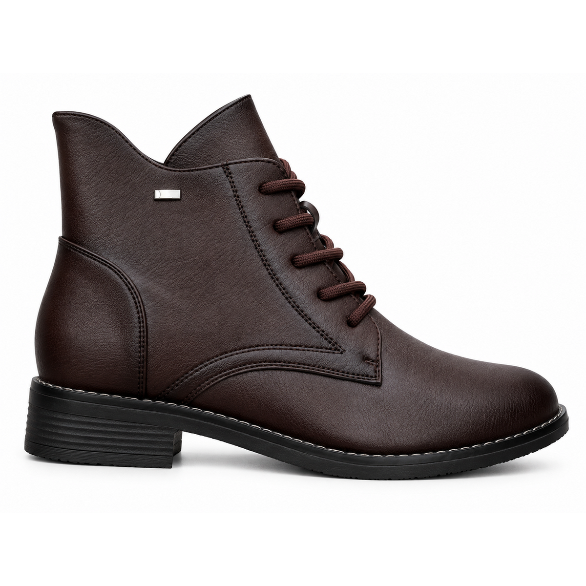 Botki Damskie (36-41) 12Par 6777-2 BROWN