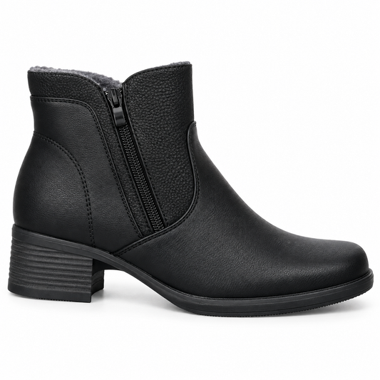 Botki Śniegowce damskie (36-41, 12par) 2083-3 BLACK