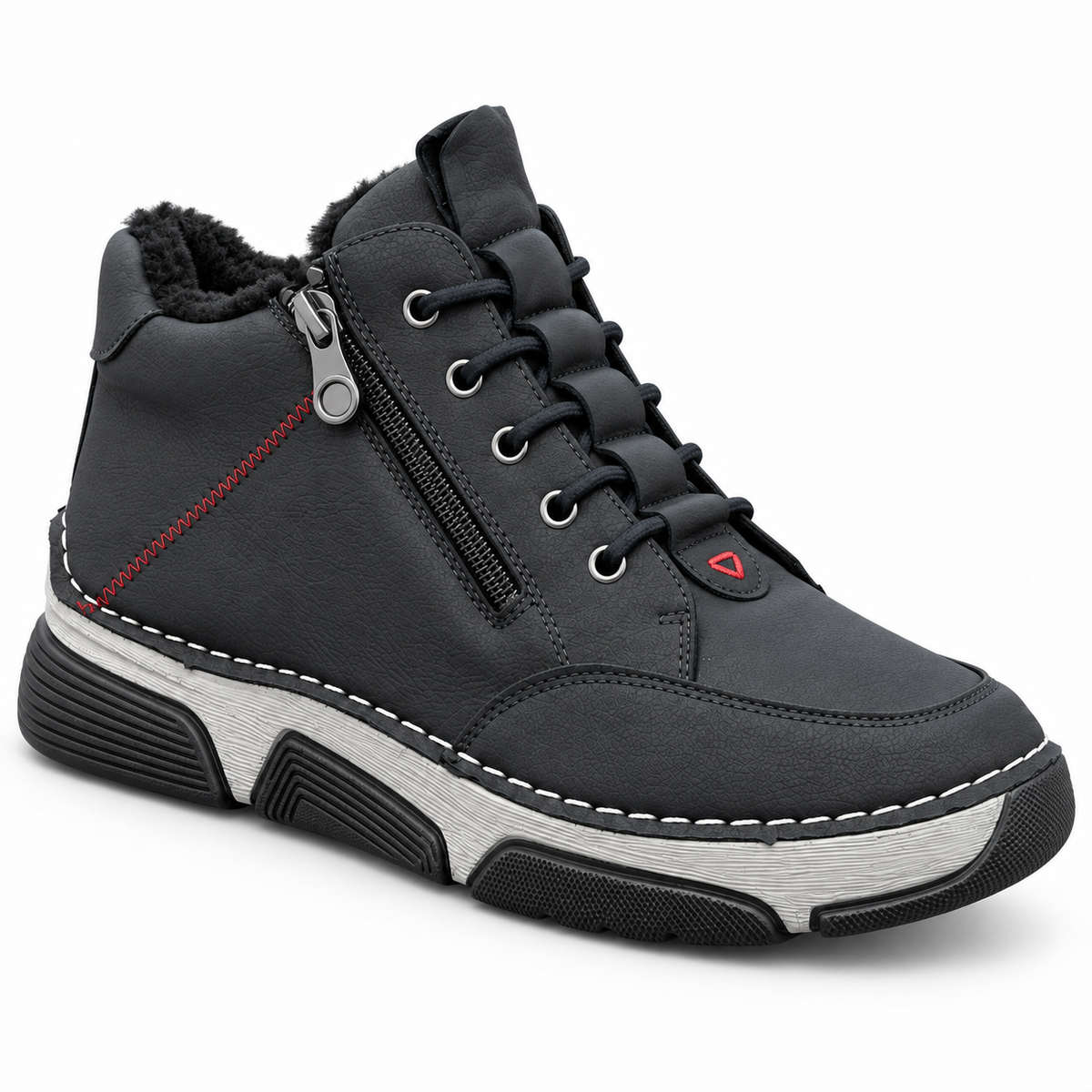 Botki Damskie (36-42) 12Par D1505-1 BLACK