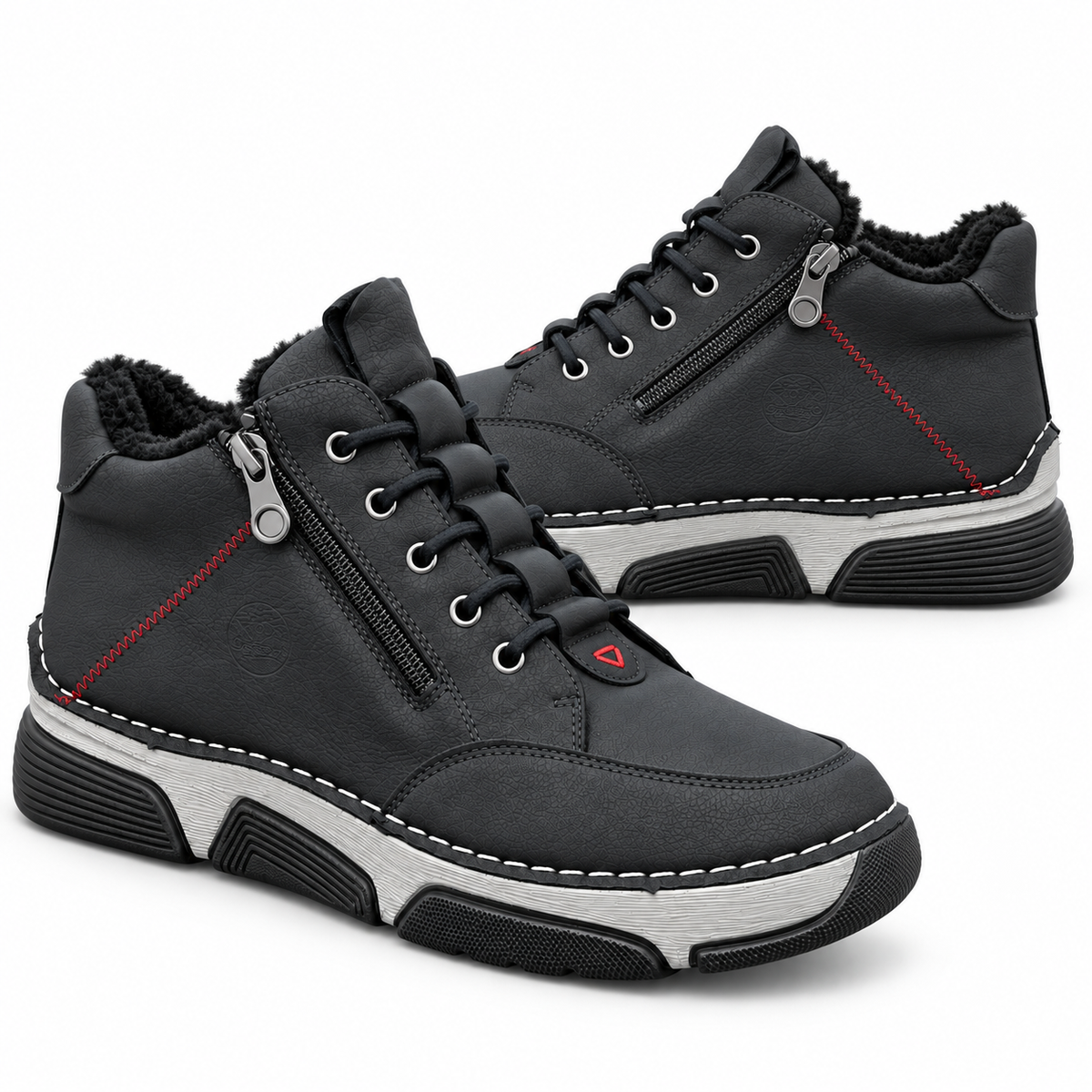 Botki Damskie (36-42) 12Par D1505-1 BLACK