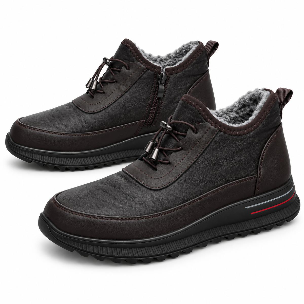 Botki Damskie (36-42) 12Par D2753-33 BROWN