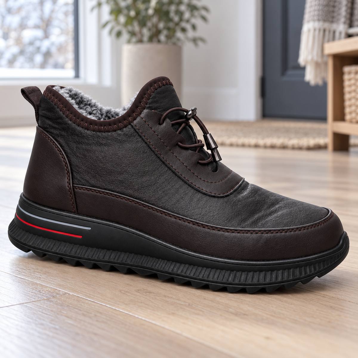 Botki Damskie (36-42) 12Par D2753-33 BROWN