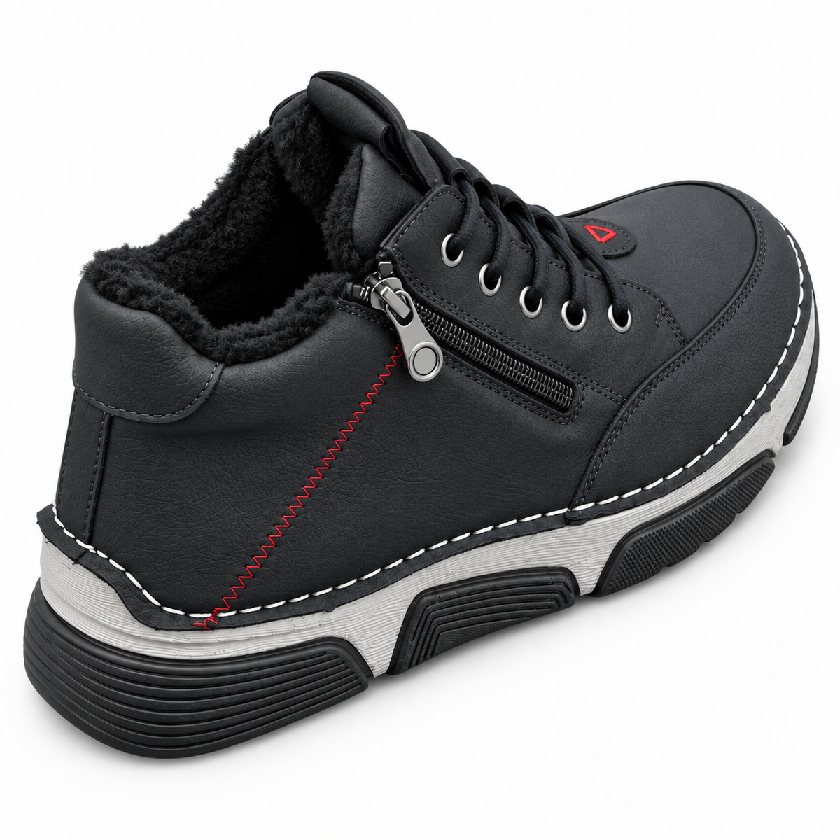 Botki Damskie (36-42) 12Par D1505-1 BLACK