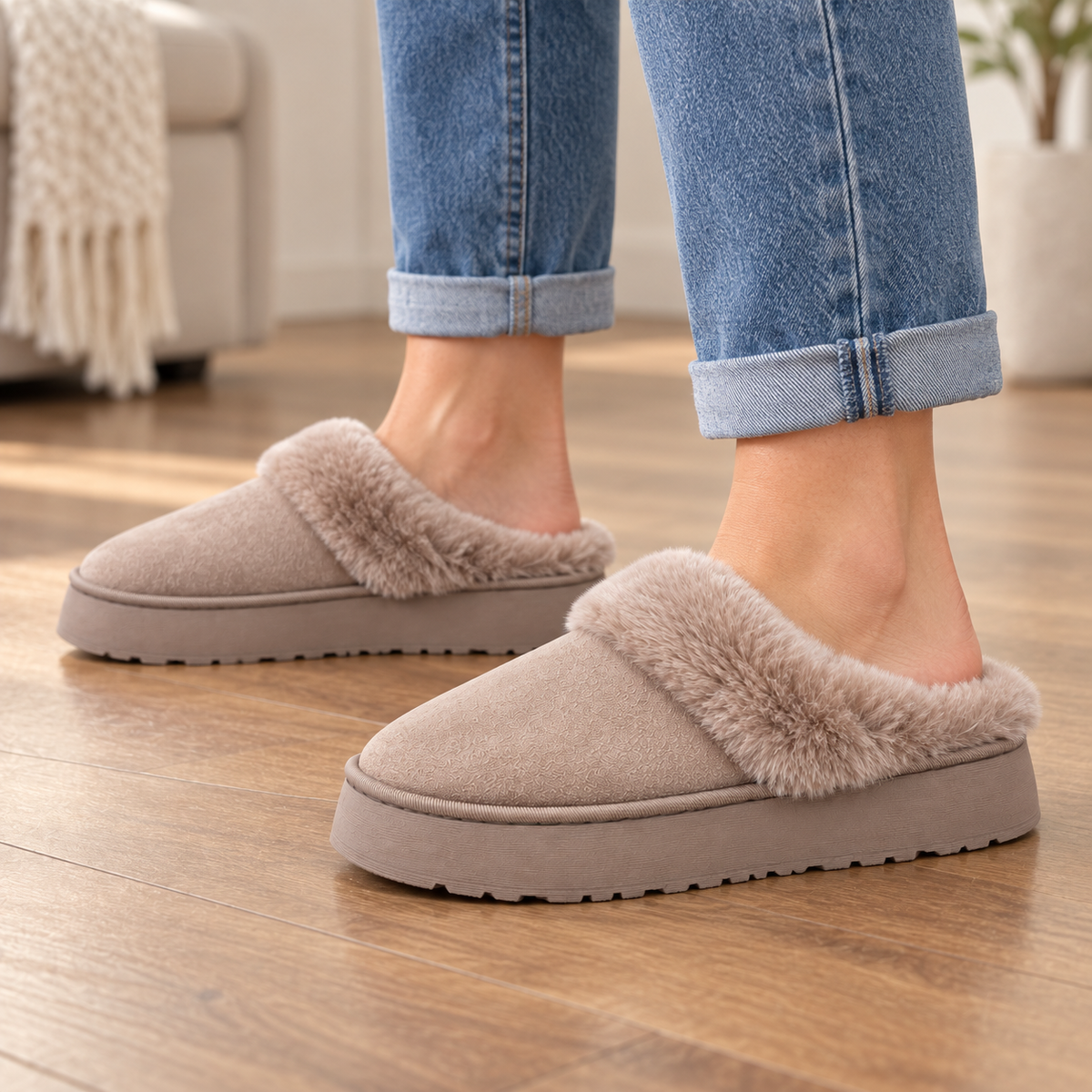 Kapcie Damskie D51260 (36-41,24p)