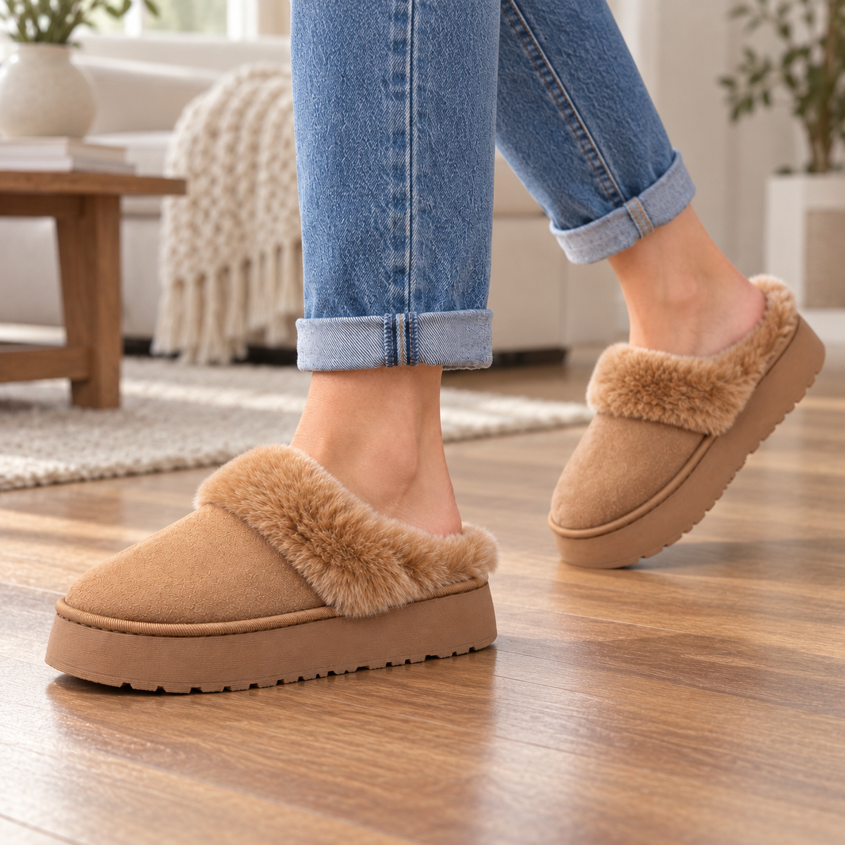 Kapcie Damskie D51260 (36-41,24p)