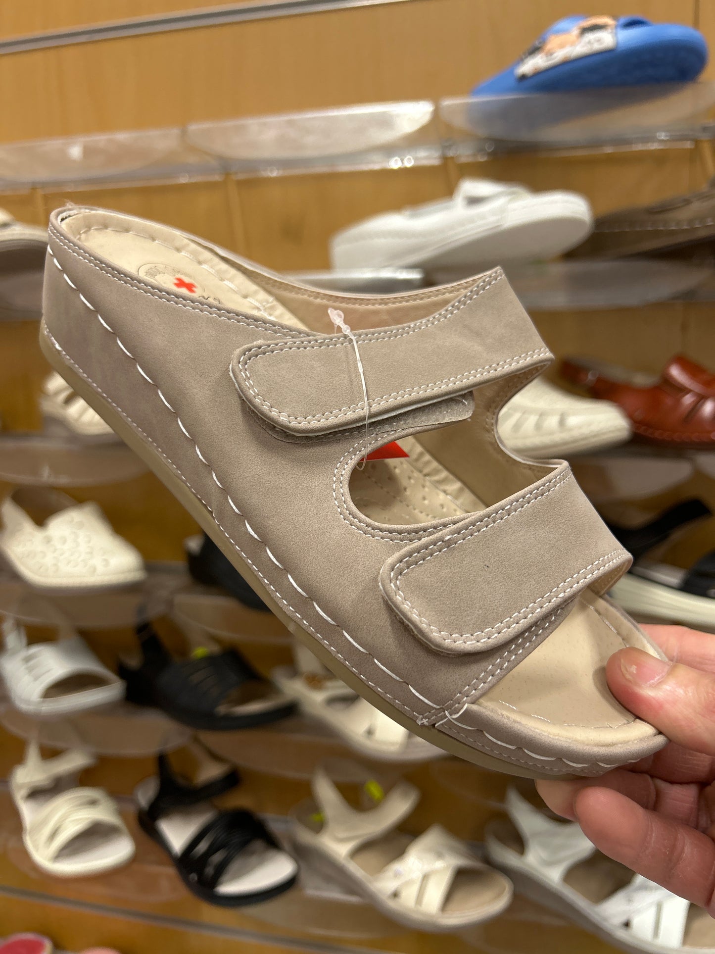 Klapki damskie 508-1 Stone (36-42,12Par)