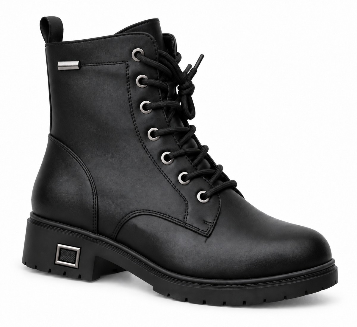 Botki Damskie (36-41) 12Par 2910-1 BLACK