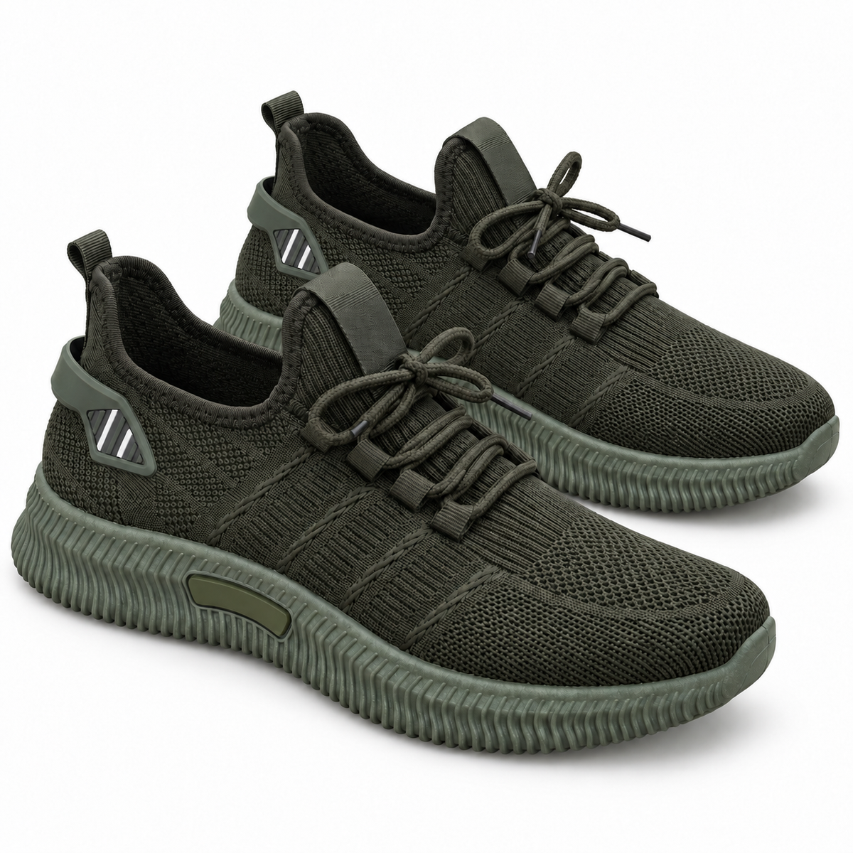 Buty Sportowe Męskie W24001 green  (41-46,12par)