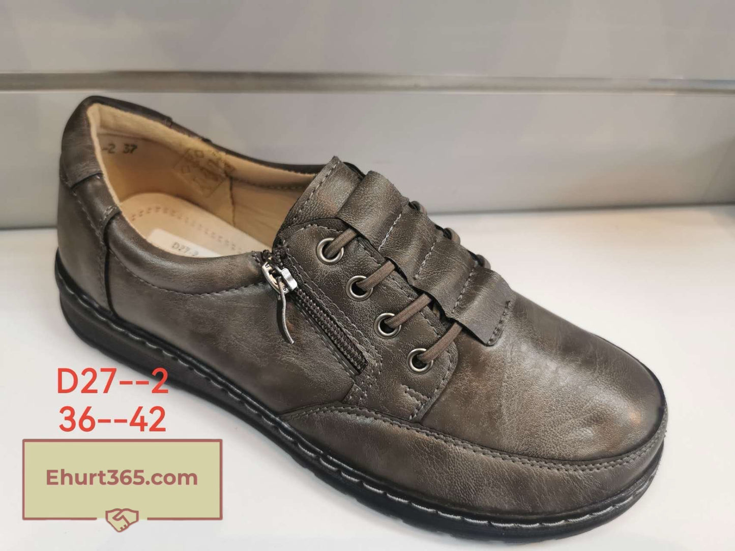 Babcine pantofle (36-42) 12P D27 black red blue grey brown