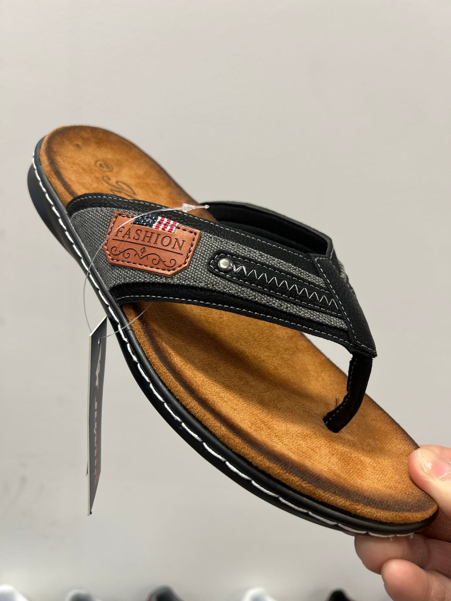 Klapki męskie SU8718-1 (41-46,12par)