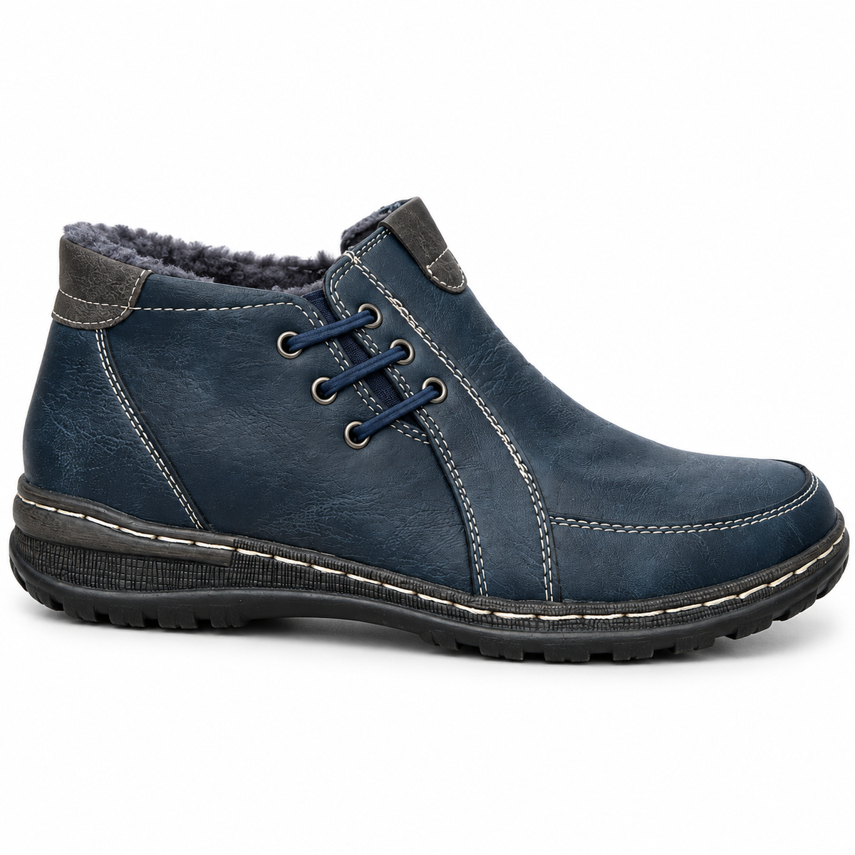 Botki damskie (36-41) 12par 9667-11 BLUE