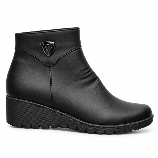 Botki Damskie (37-42) 12Par D93-1 BLACK