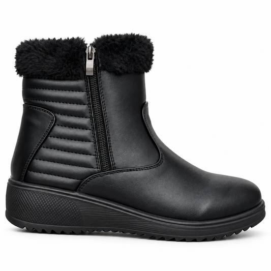 Botki Damskie (36-42) 12Par 26300 BLACK