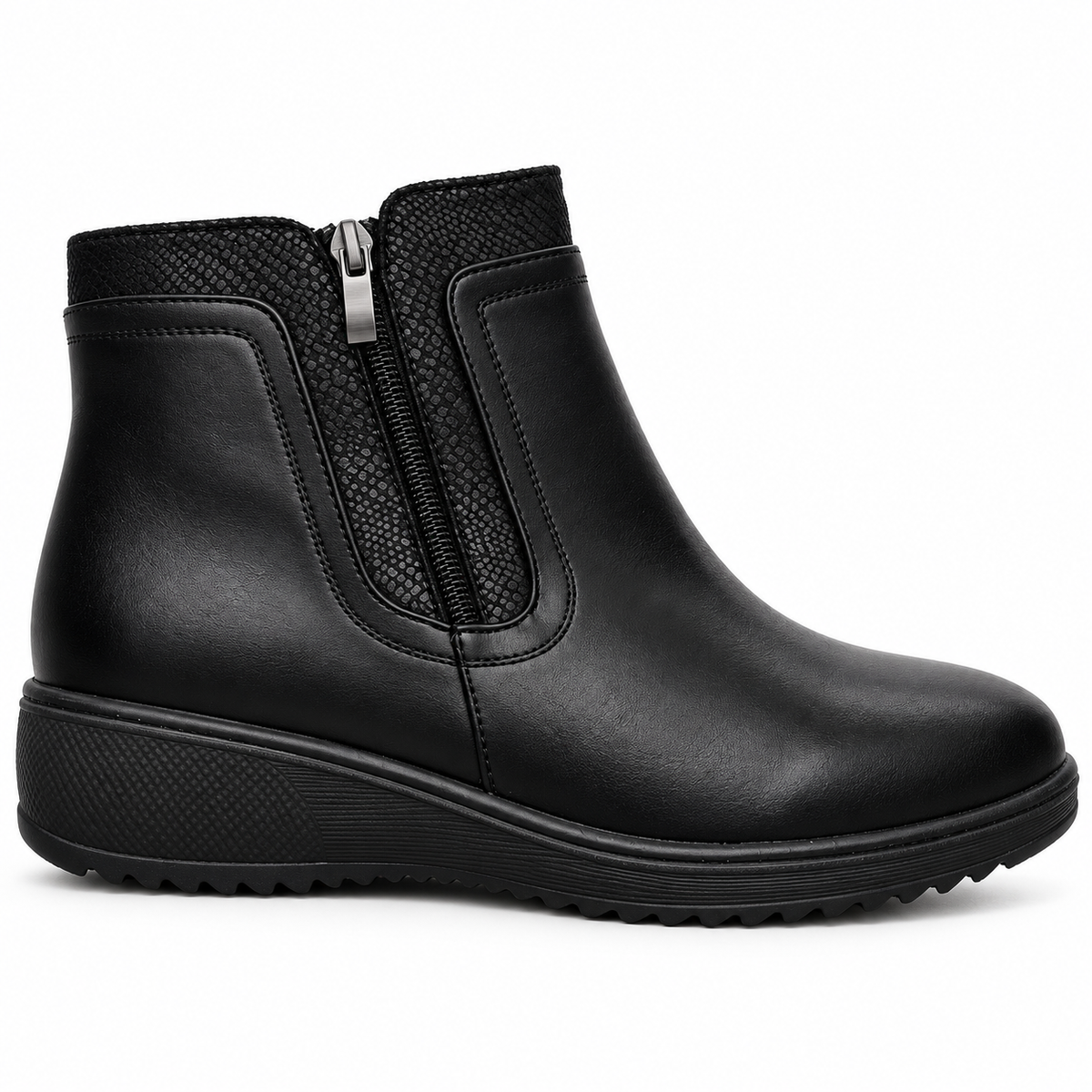 Botki Damskie (36-42) 12Par D26317-21 BLACK