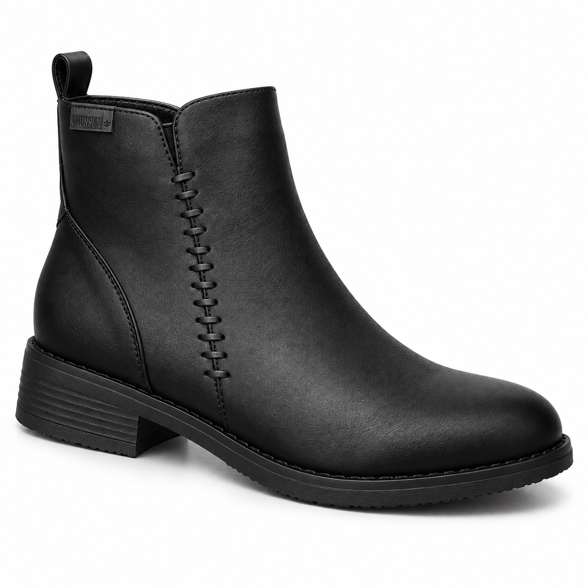 Botki damskie (36-41, 12par) 6788-9 BLACK