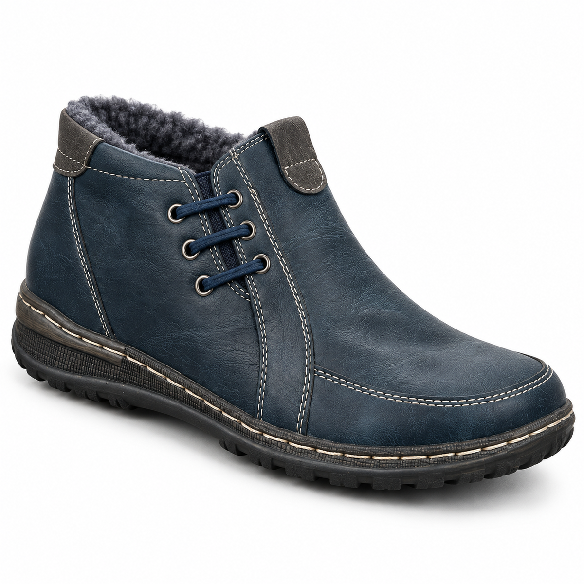 Botki damskie (36-41) 12par 9667-11 BLUE