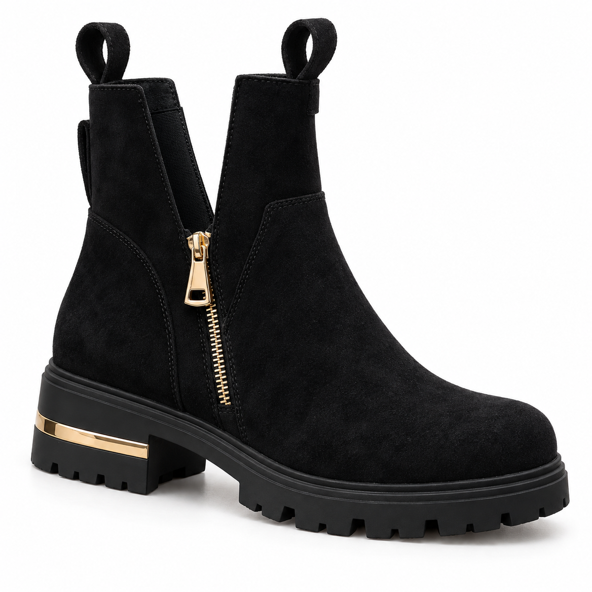 Botki damskie (36-41, 12par) H2412A BLACK