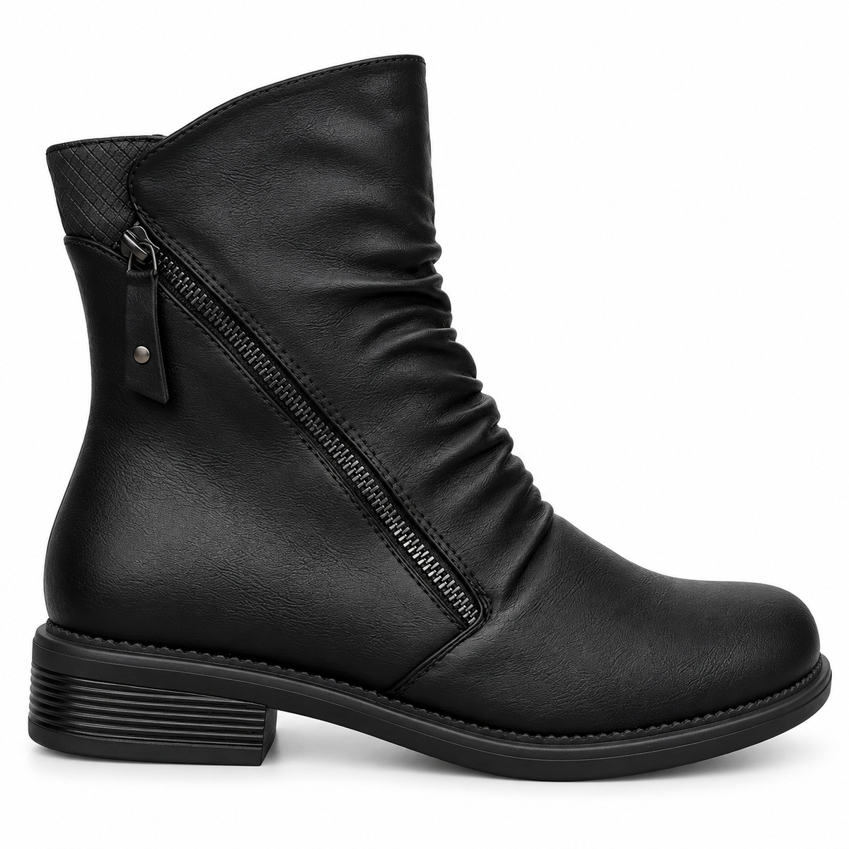 Botki Damskie (36-41) 12Par 27587-1 BLACK