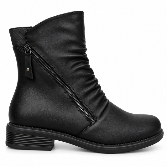 Botki Damskie (36-41) 12Par 27587-1 BLACK
