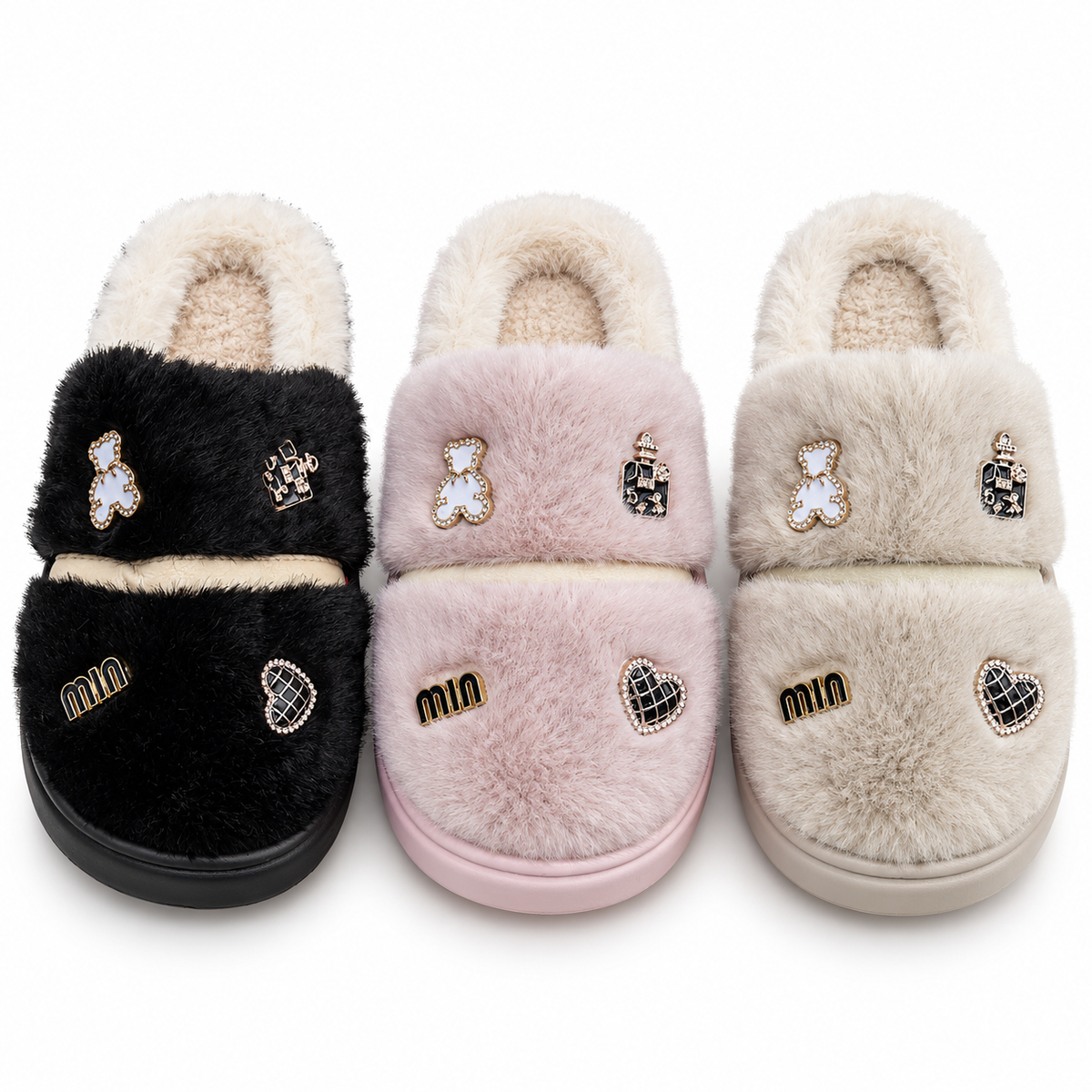 Kapcie Damskie MD10089 (36-41,24p)