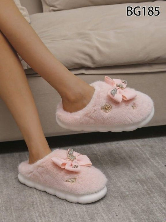 Kapcie Damskie Bg185 (36-41,12p) Pink