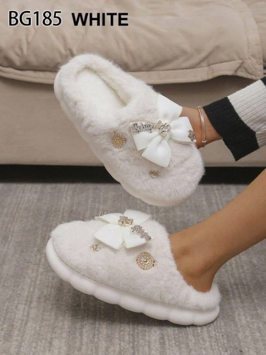 Kapcie Damskie Bg185 (36-41,12p) White