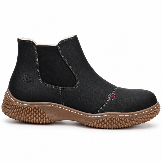 Botki Damskie (36-41) 12Par 9899-1 BLACK