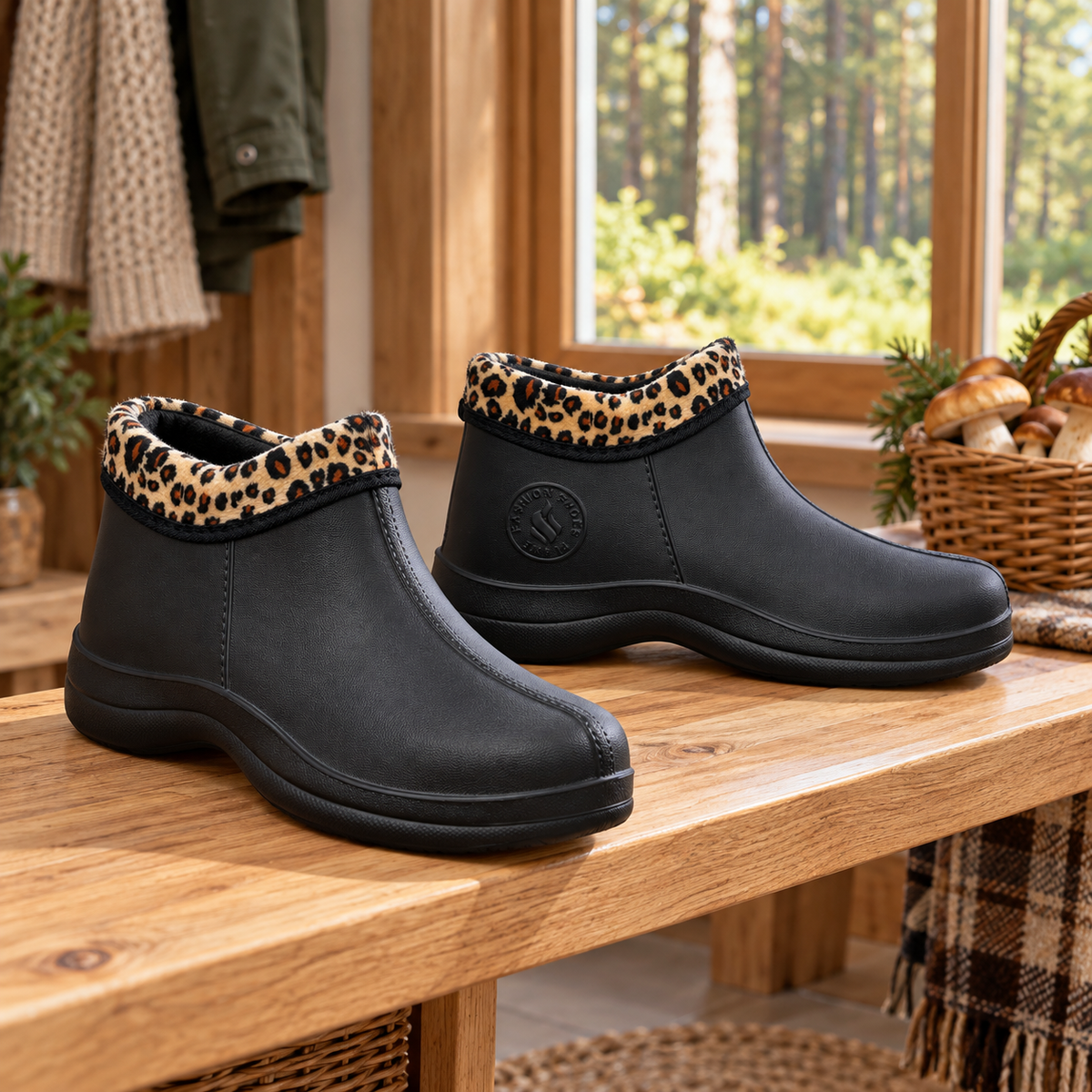 Kalosze Damskie B2016-1 (36-41) Black