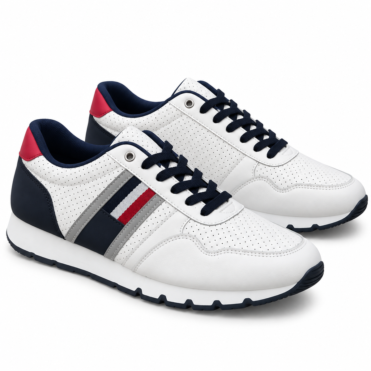 Buty Sportowe Męskie U610-5 (41-46,12par) WHITE